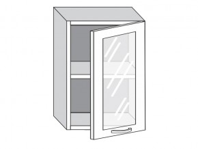 1.50.3 Шкаф настенный (h=720) на 500мм с 1-ой стекл. дверцей в Кыштыме - kyshtym.magazinmebel.ru | фото