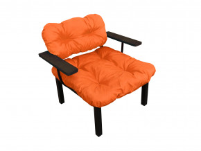 Кресло Дачное оранжевая подушка в Кыштыме - kyshtym.magazinmebel.ru | фото