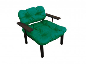 Кресло Дачное зелёная подушка в Кыштыме - kyshtym.magazinmebel.ru | фото