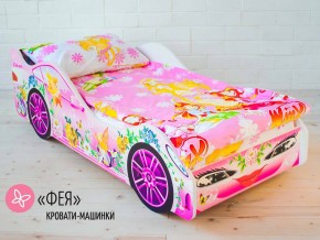 Кровать детская машина Фея в Кыштыме - kyshtym.magazinmebel.ru | фото
