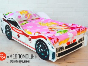 Кровать детская машина Медпомощь в Кыштыме - kyshtym.magazinmebel.ru | фото
