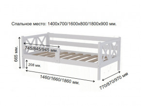 Кровать софа Аист-3 Классика белый 1800х900 мм в Кыштыме - kyshtym.magazinmebel.ru | фото - изображение 2