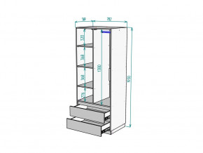 Шкаф Malta light H297 Белый в Кыштыме - kyshtym.magazinmebel.ru | фото - изображение 2